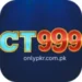 CT999 Game logo with colorful gold-outlined letters “CT999” on a dark blue background, representing an online gaming and earning platform.