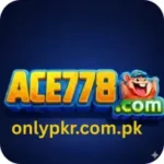 It’s the colorful logo for ACE778.com, featuring bold yellow letters and a cheerful cartoon character.