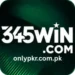 Logo of 345WIN Game with white text on a dark green background, showing “345WIN.COM” in bold letters.