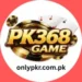 PK368 Game logo with gold letters, poker chips, and playing cards, representing an Android mini-game and rewards app