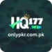 HQ177 Game logo with crown symbol on a dark green background representing the HQ177 Win mobile gaming platform.