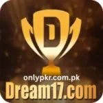 Screenshot or image of the Dream17 Game interface showing game options, menu, and rewards layout on a mobile device.