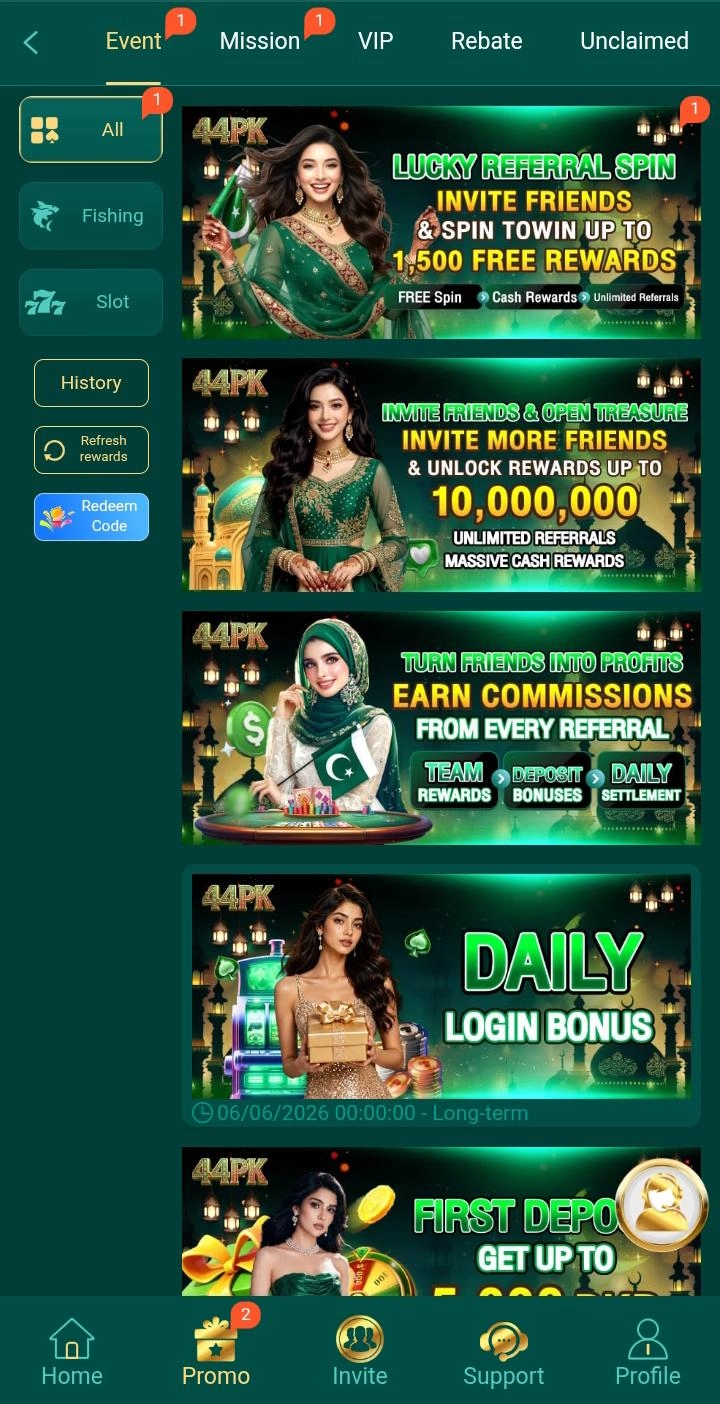 44PK Game Special Offers