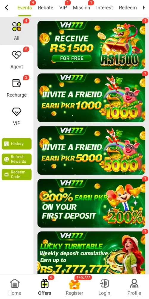 VH777 Game apk