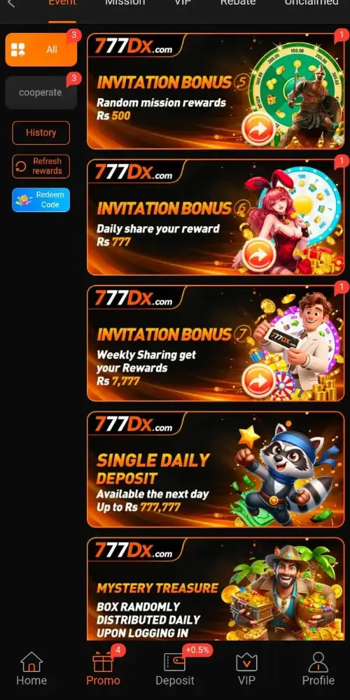 777DX Game