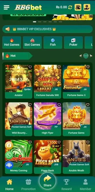 BB6Bet Game