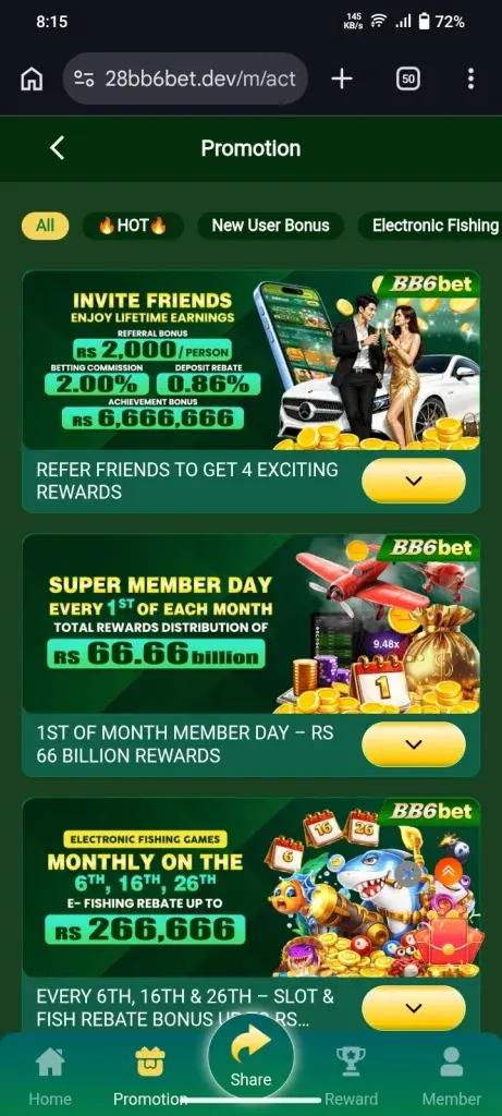 BB6Bet Game